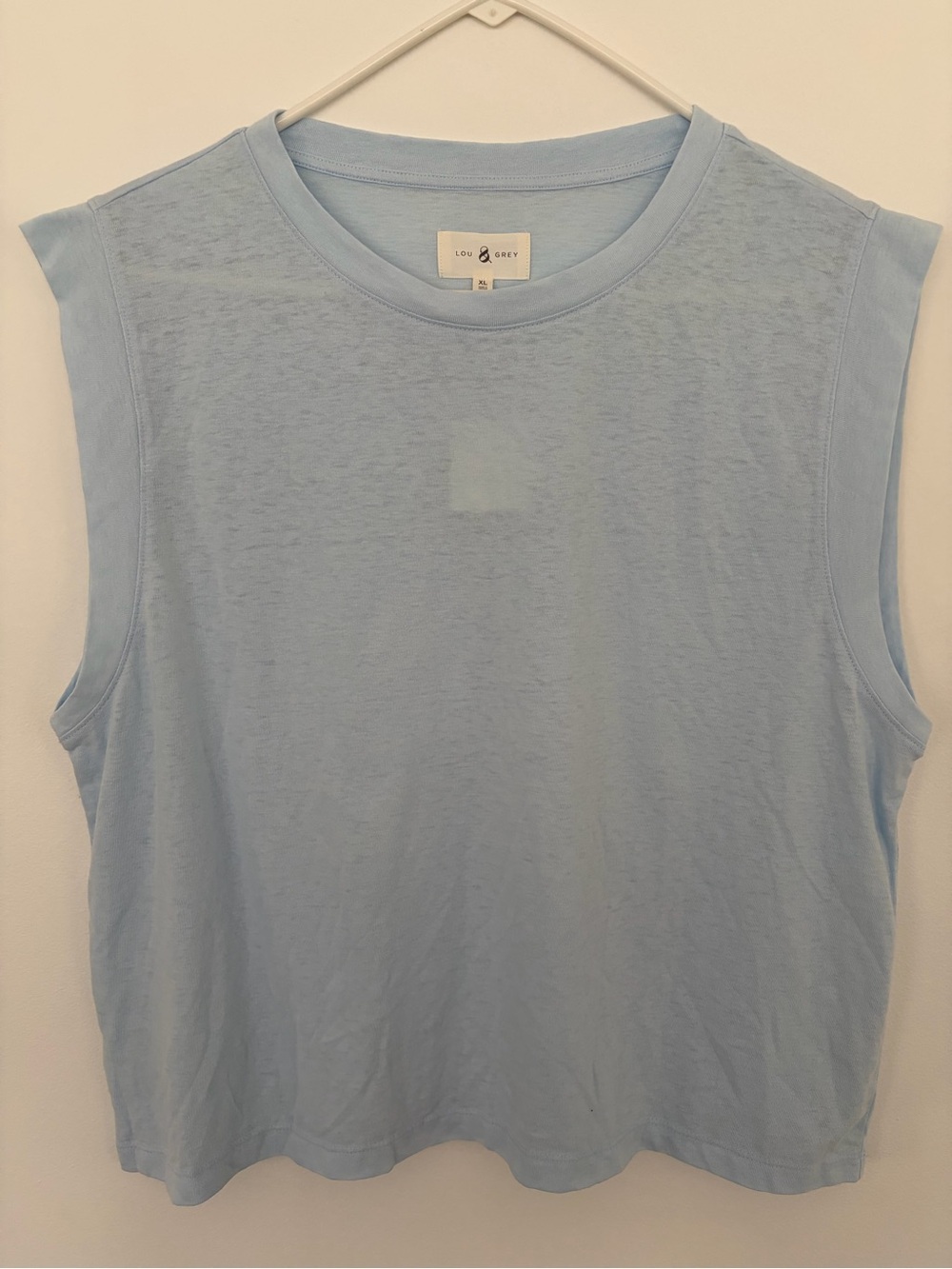 Lou & Grey Baby Blue Muscle Tank